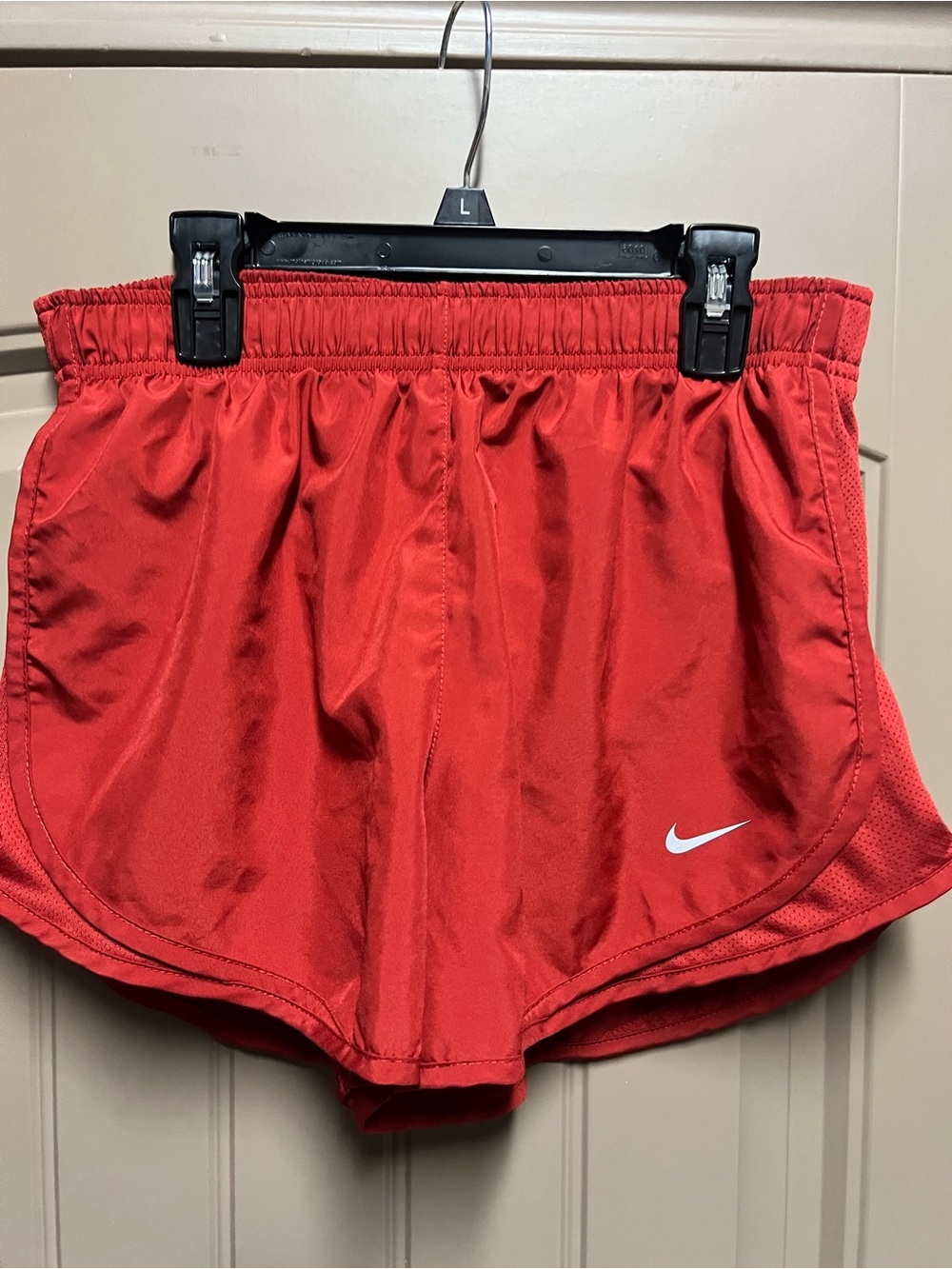 Nike Dri-FIT Running Shorts Women’s M Red/Coral Athletic